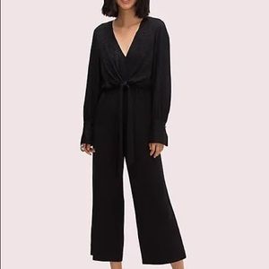 Kate Spade tie front jumpsuit